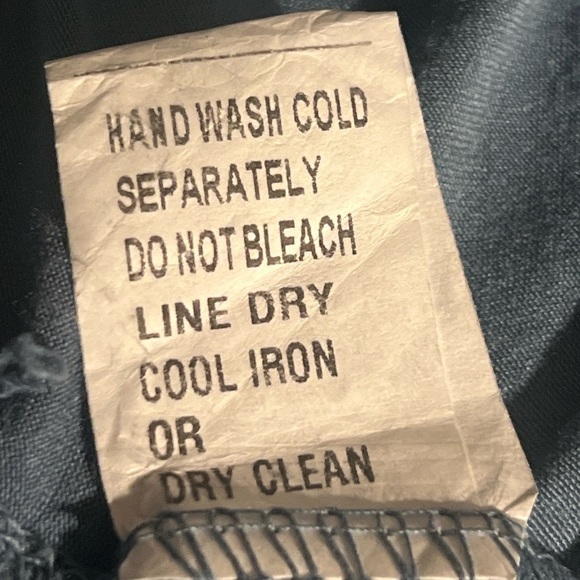 Blue Relaxed Fit Blouse with Ruched Sleeves - Picture 5 of 5